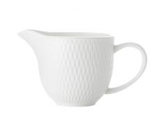 Maxwell Williams DV0065 White Basics Diamonds Coffee Cream Milchkännchen, Porzellan