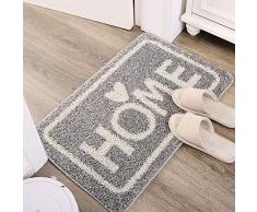 REMAIZHONG Küche Bad saugfähigen Haushalt Bad Matte 40x60 cm @ Latex unten Hause Grey_50 * 150 cm [küchenleisten schiebetür nachttisch]