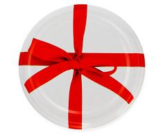 25er Set Sturzglas 230 ml To 82 weißer Deckel mit Schleifendekor Marmeladenglas Einmachglas Einweckglas