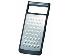 Leifheit Microcut Gemüsereibe grob, Microcut steht für extra scharfe und langlebige Klingen, aus rostfreiem Edelstahl, spülmaschinengeeignet, Küchenraspel, Gemüseschneider, raspeln und hobeln, Reibe