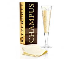 Ritzenhoff 1070224 Design Champagnerglas, Sektglas mit Stoffserviette, Ulrike Klaus, Herbst 2015