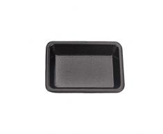 MaNMaNing Weihnachten Miniatur Simulation Backblech Modell Spielzeug Haus Szene Mini Dekorative Ornament (Schwarz, 35 x 27 x 6 mm)