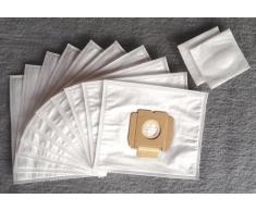 10 Staubsaugerbeutel für Menalux 1002, Staubbeutel Filtertüten (+2 Filter - NV614)