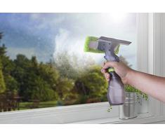 UPP Sprühwischer 3 in 1 mit Sprühflasche, Putztuch und Abziehlippe/ Fensterreiniger/ Fensterwischer/ Reinigungsbürste/ Sprühflasche Set mit Fensterreiniger & Mikrofasertuch Fenster Auto