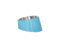 ZKBD-XTQ Nicht Kleckern Rutschfesten Silikon Tablett Matte，Bucko Bowl Methode Bowl Spezial Bowl großes Gesicht Edelstahl Hund Topf @ Blue_m