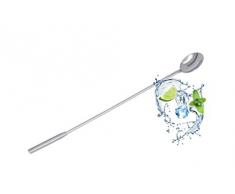 langer Barlöffel Cocktaillöffel Eislöffel Cocktail-Löffel Cocktailrührlöffel 28,5 cm