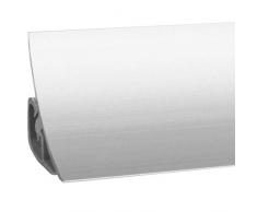 HOLZBRINK Küchenabschlussleiste Vollaluminium Küchenleiste Aluminium Wandabschlussleiste Arbeitsplatten 23x23mm 150 cm