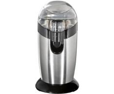 Clatronic KSW 3307 // Elektrische Kaffeemühle mit Schlagwerk // Edelstahl // 40 g Fassungsvermögen // Impuls-Betrieb // Edelstahl