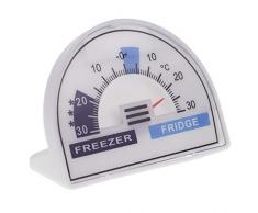 Kühlschrank Thermometer oder Gefrierschrank Thermometer Zifferblatt mit Temperatur Zonen