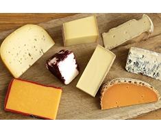 Käseplatte Probierpaket Überraschungsauswahl | GRANDE 9 - 12 Sorten Käse = 1500g | Grußkarte GRATIS | Ideales Geschenk / Geschenkset / Präsent