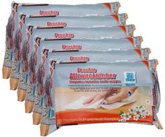 Feuchte Reinigungstücher in Spenderverpackung 300 Stück für Hygienische Sauberkeit - 6er Pack (Inhalt 6 x 50 Stück) - Mit frischem Duft