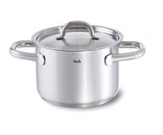 Fissler family line / Edelstahl-Topf (Ø 16 cm, 2,0 L) Kochtopf mit Metall-Deckel, backofen-& spülmaschinengeeignet, alle Herdarten, Induktion