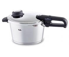 Fissler vitavit premium / Induktions-Schnellkochtopf, (4,5 L, Ø 22 cm) Edelstahl-Dampfkochtopf, 2 Garstufen, stapelbar, alle Herdarten auch Induktion