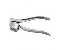 Knoblauchpresse Edelstahl Fleischwolf Ingwer Crusher Knoblauchsch?ler Professionell Heavy Soft-Griff Crush Professional Küche Knoblauchpresse Werkzeug