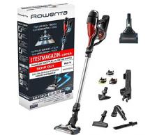 Rowenta Animal Prime Akkusauger Kabellos 21,9V mit viel Zubehör + Auto Fugendüse und Animal Turbo-Bürste ideal für Aufnahme von Tierhaaren auf Polster und Betten, Starke 12000Pa Saugkraft, beutellos