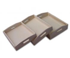 Tablett-Set 3 teilig