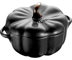 STAUB - Kürbis - Cocotte - Schwarz matt - Keramik - 12,2 cm