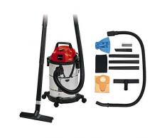 Einhell Nass-Trockensauger TC-VC 1820 S (1250 W, 20 L, Blasanschluss, Zubehörhalterung, inkl. Kombidüse Nass-/Trockensaugen, Fugendüse, Plastikschlauch 1,5m, 3tlg. Plastikrohr, Schaumstofffilter)