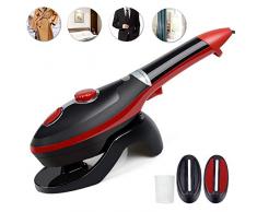 Adkwse Dampfglätter,Steamer Bügeleisen Reisebügeleisen Dampfbürste Kleidungsdampfer Keramiksockel Für Zuhause und Reisen