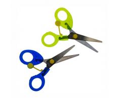 Bastelschere für Kleinkinder mit Schneidehilfe 13 cm rund Schülerschere PREISHIT