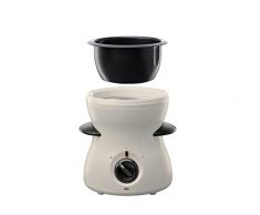Cilio Schokoladenfondue, Kunststoff, weiß, 16 x 16 x 18 cm