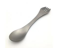 ZEARE Titan Spork EIN Ultraleicht Göffel kann für Camping Wandern Picknick Reisen Outdoor-Sport oder täglichen Gebrauch verwendet Werden