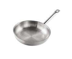 Original Steinbach Pfanne Luviro | Ø 24 cm | Induktion | Edelstahl rostfrei | spülmaschinengeeignet | backofengeeignet bis 200 °C | Bratpfanne | Universalpfanne