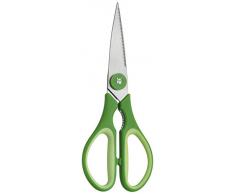 WMF Touch Küchenschere 21 cm, Schere Küche, Edelstahl Kunststoff, grün