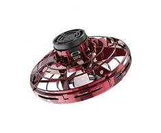 Xiangdanful Mini Drohne,3D Rolling UFO Kinder Handsensor Quadrocopter RC Flugzeug Infrarot Induktions Untertasse Flying Ball Spielzeug Geschenke Indoor Outdoor Spiele für Kinder Jungen