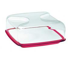 Guzzini Fratelli Gocce, Quadratische Käseglocke, SAN|Porcelain