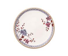 Villeroy & Boch - Artesano Provencal Lavendel Speiseteller, großer Teller mit erhöhtem Rand aus Premium Porzellan, spülmaschinenfest, 27 cm