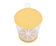 Mehlsiebbecher - PP Mehlsieb Pulver Mehlsieb Backen Zubehör Werkzeuge mit Deckel