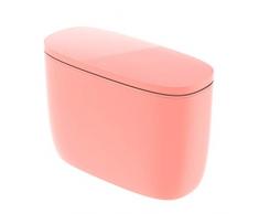 Cabilock Mini Mülleimer Papierkorb Abfallkörbe Mülleimer Desktop Mülltonne mit Deckel für Badezimmer Küche Wohnzimmer Schlafzimmer (Zufällige Farbe)