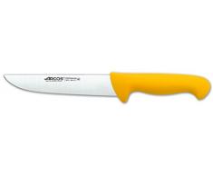 Arcos Serie 2900 - Metzgermesser Steakmesser - Klinge Nitrum Edelstahl 180 mm - HandGriff Polypropylen Farbe Gelb