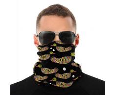 Alysai Vögel und Eier Farbkarte Wärmer Winddicht UV-Schutz Hals Gamasche Schal Bandana Gesichtsmaske