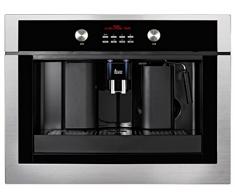 Teka CML 45 Einbau-Kaffeemaschine / 59.5 cm/Dampfdüse für Heißwasser und zum Milchaufschäumen/Kegelmahlwerk 13 stufig einstellbar