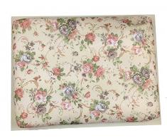 GMMH Knietablett Lavendel Laptop Tablett 33 x 43 x 5 cm
