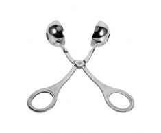 Hotaluyt Küche Edelstahl Scoop Frikadelle Formclip, Fleischklöschenhersteller, Hersteller Startseite Mold Clip Löffel Kochen Convenient kleines Tool