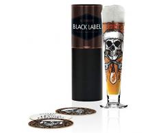 RITZENHOFF 1010247 Black Label Bierglas, Glas, 385 milliliters