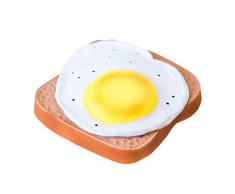 The Dida World TH0036 Beißring Toast Eier Fritteuse Naturkautschuk