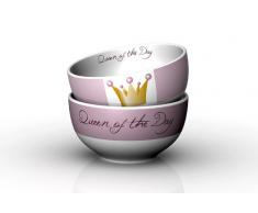 La Vida Schale, Plastik, bunt, 6 x 4 cm