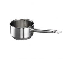 Schulte-Ufer Mini-Stieltopf Little Lilly, Kleiner Topf, Edelstahl 18/10, Ø 12 cm, 800 ml, 64028-12