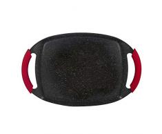 San Ignacio Q3583 Bräter, 37 x 25 cm, geschmiedetes Aluminium, induktionsgeeignet, Toledo