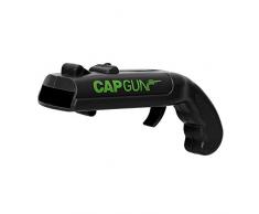 iTimo Bierflaschenöffner, Dosenöffner mit Federdeckel, Katapultwerfer, kreative Pistolenform Schwarz