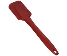 Kaiser Kaiserflex Red Teigschaber, groß 28 cm, 100% Silikon Metallkern, spülmaschinengeeignet, hitzebeständig, Silikonschaber