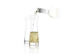 Stölzle Lausitz Karaffen, Serie Universal, Variante M, 250 ml, 2er Set Wasserkaraffe, Saftkaraffe, Weinkaraffe, aus feinem Kristallglas, bruchresistent und spülmaschinenfest