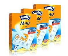 3 Pakete Swirl Staubsaugerbeutel M40 (M54) / M 40 MicroPor Plus AirSpace für Miele Staubsauger Typ: G