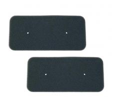 2er Set Filter für Candy Hoover 40006731 Trockner Wärmepumpentrockner | Fagor House to House Ostein | 275 x 125 mm | Schwammfilter Filtermatte Kondenstrockner | 100% Made in Germany Sponge