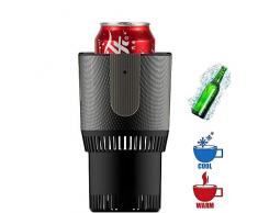 FUTNTCTL 12 V Tragbare Mini Kühlschrank Elektrische Sommer Getränkekühler Wasserkocher Trinken Sofortige Kühlung Tasse Auto Kühler Gefrierschrank Getränke/Bier/Wein Kühler (Color : Gray)