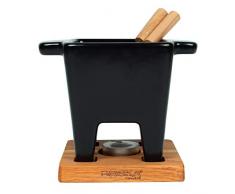 Boska Tapas Fondue Nero, für 200ml Fonduekäse, 5-teilig, 145x100x120 mm